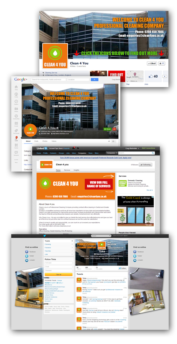 Clean 4 You Social Media Package Clean 4 You Social Media Package